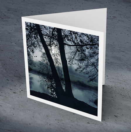 Misty morning on the Medway, Wateringbury